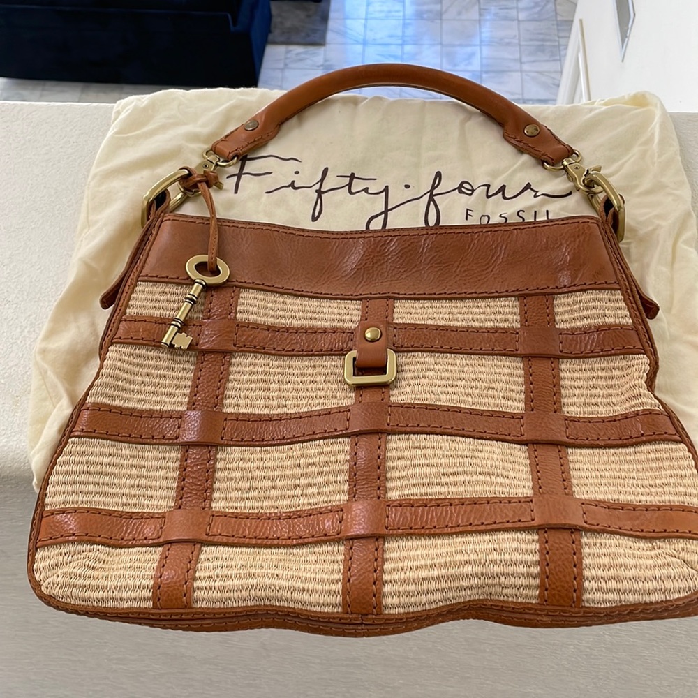 Brand new fifty five fossil handbag